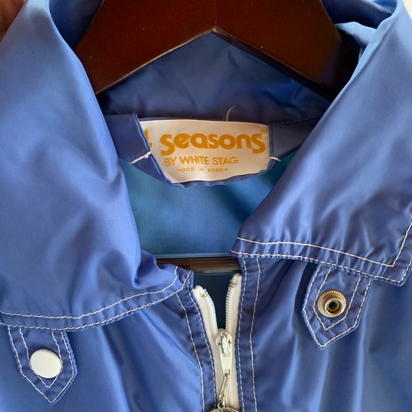 Sold🎈Vintage WHITE STAG Raglan Sleeve Windbreaker - Picture 4 of 8